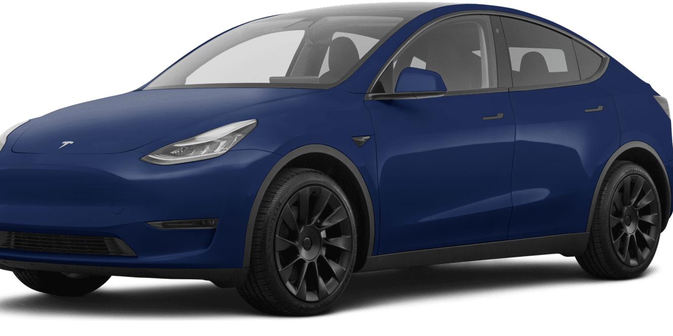 TESLA MODEL Y 2021 5YJYGDEE5MF066920 image